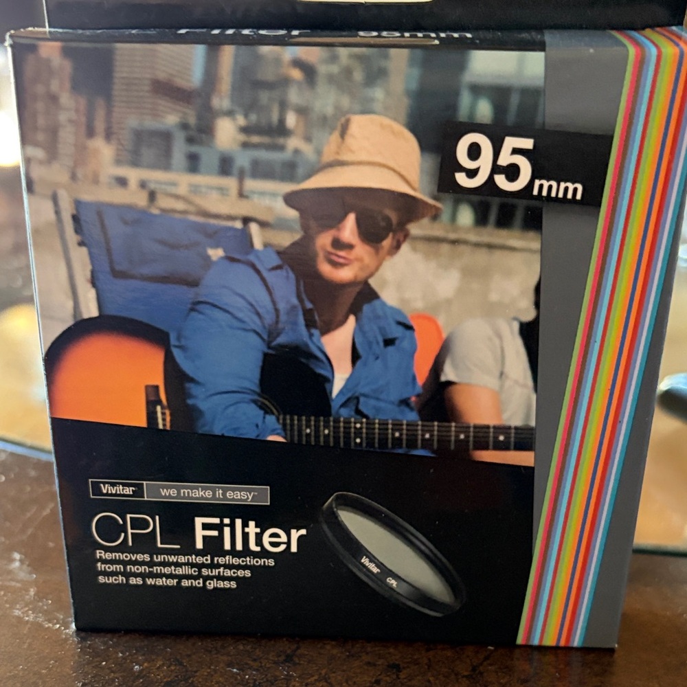 Vivitar CPL95 95mm CPL Filter Circular Polarize